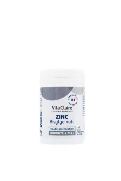 Complément alimentaire à base de zinc.