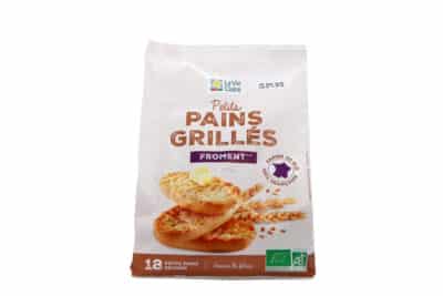 Petits Pains Grillés au froment