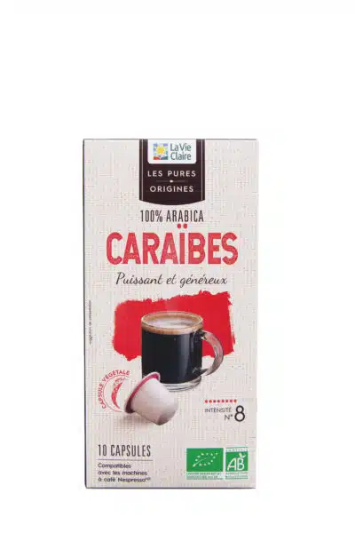 Capsules de café Caraibes bio