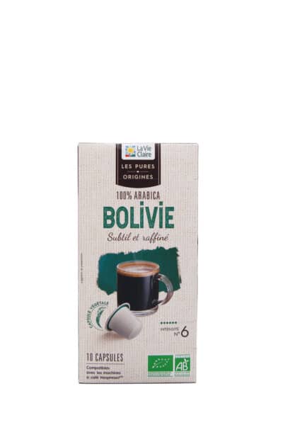 Capsules de café Bolivie bio