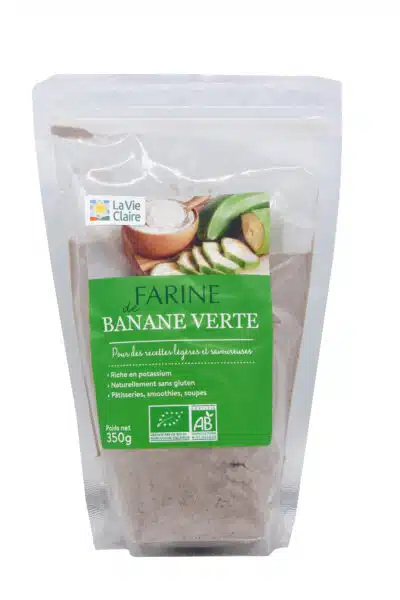 Farine de banane verte bio