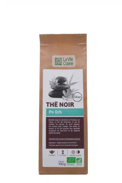 Thé noir Pu Erh bio