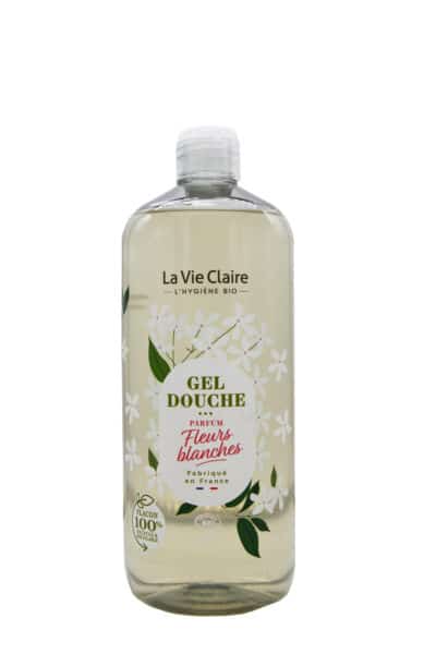 Gel douche aux fleurs blanches