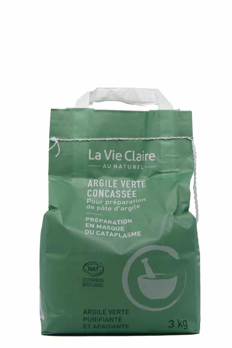 Argile verte concassée