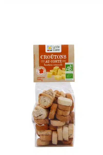 Croûtons au comté bio