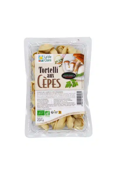 Tortelli cèpes bio