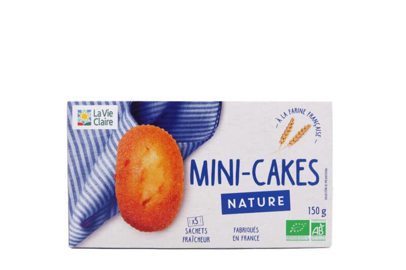 Mini cakes nature bio