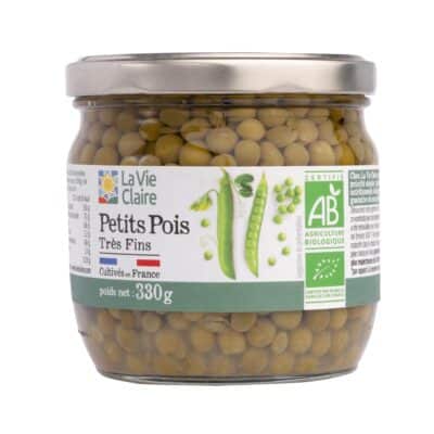 Petits pois très fins bio