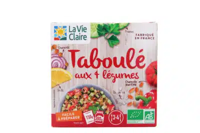 Kit taboulé aux 4 légumes bio