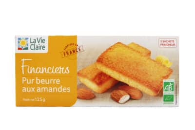 Financiers pur beurre aux amandes bio