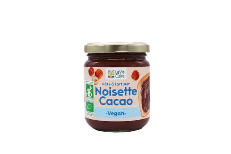 Pâte à tartiner 16% noisette sans lactose