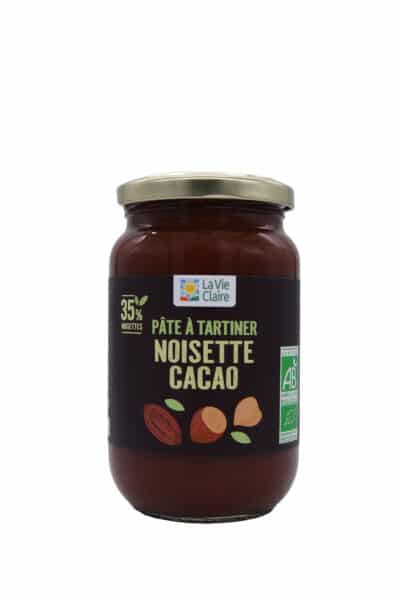 Pâte à tartiner 35% noisette cacao