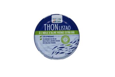 Thon Listao, à l'huile d'olive vierge extra bio