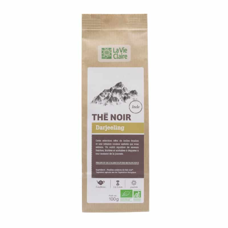 Thé noir Darjeeling bio