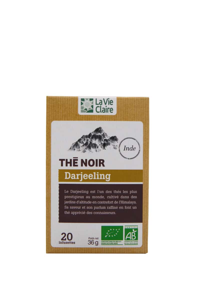 Thé noir Darjeeling bio