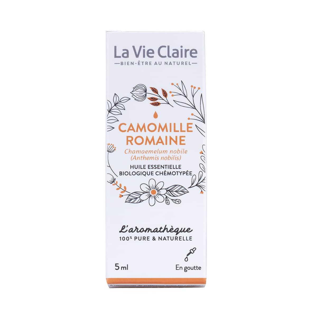 Huile Essentielle de camomille romaine bio