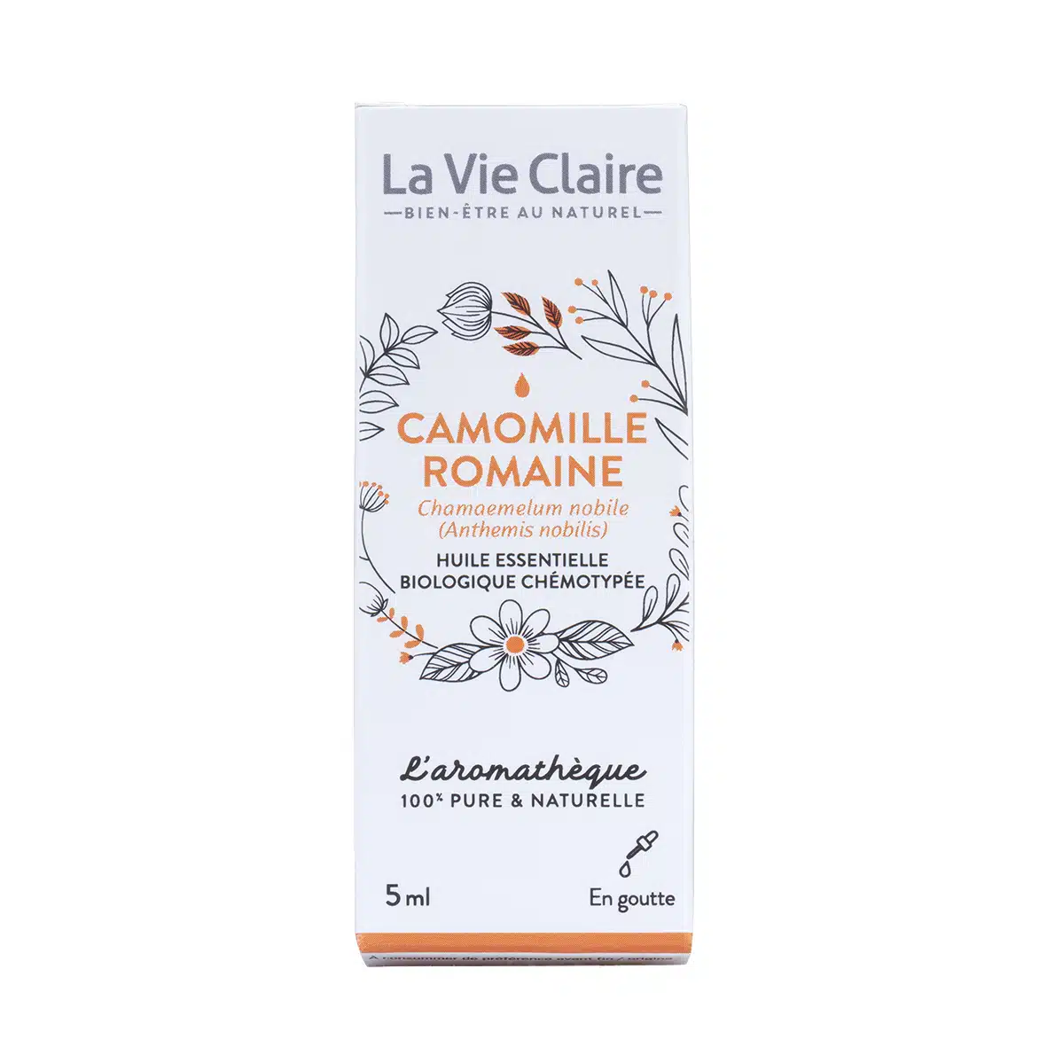Huile Essentielle de camomille romaine bio