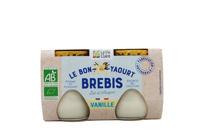 Yaourt de brebis vanille 2x125g