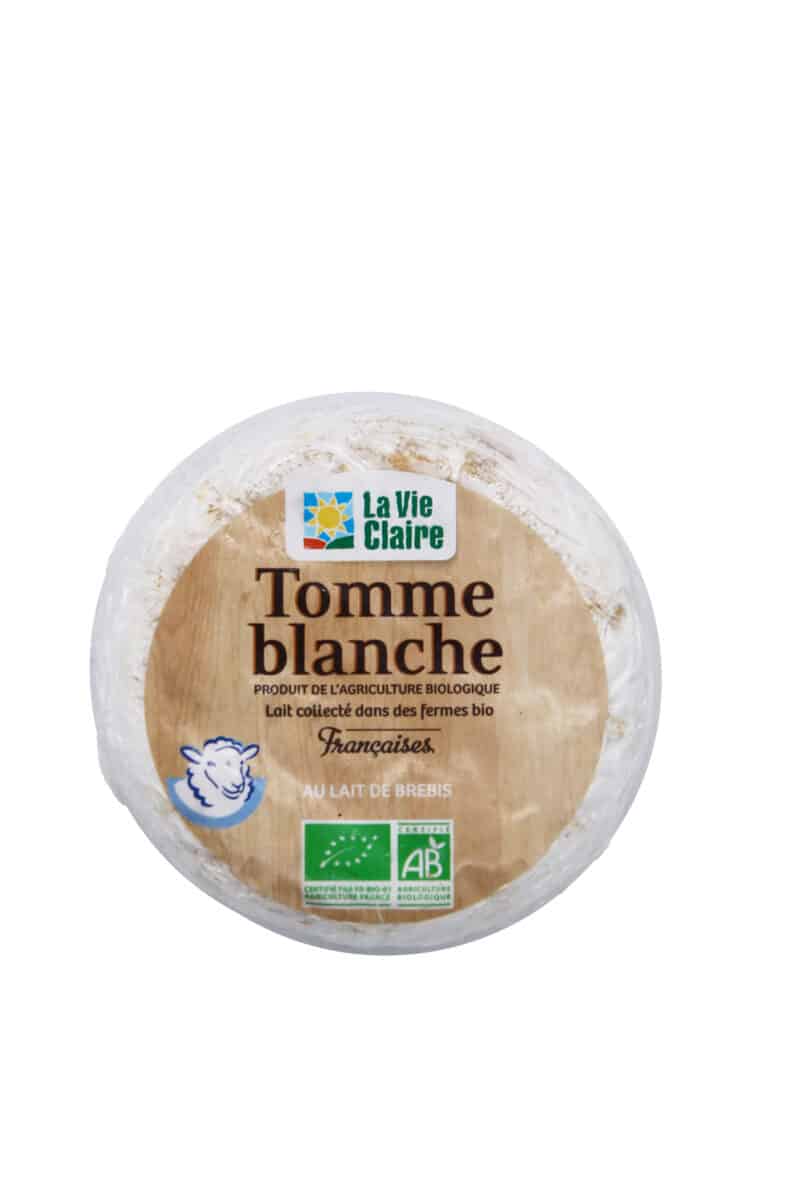 Tomme blanche de brebis bio