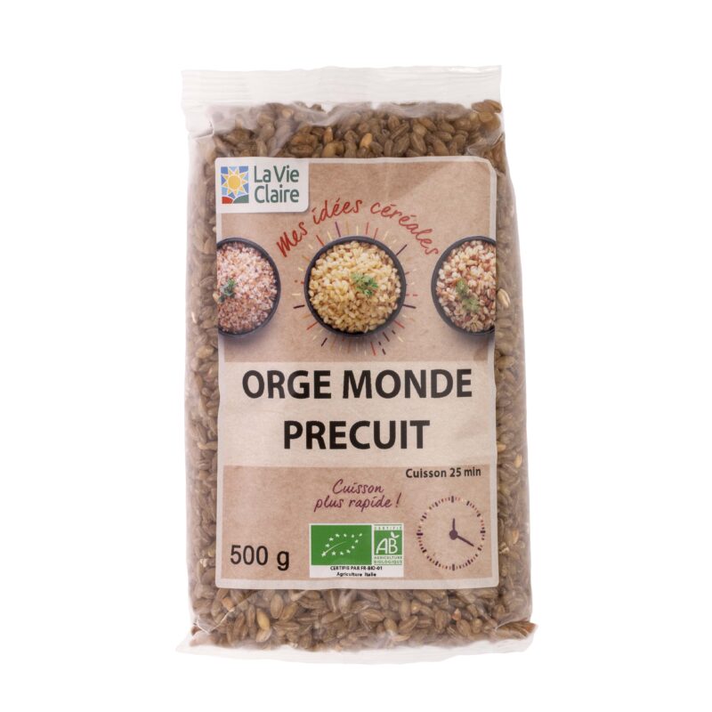 Orge mondé précuit bio