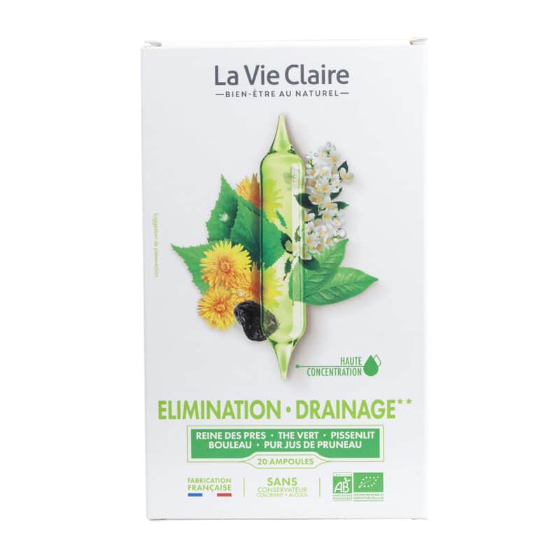 Elimination & drainage - - 20 ampoules bio