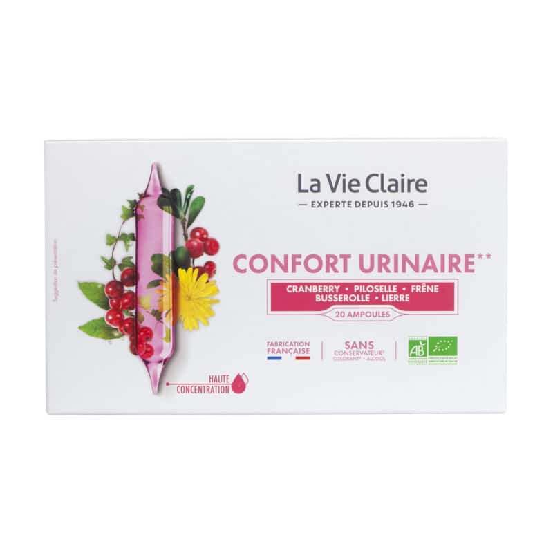 Confort urinaire - 20 ampoules bio