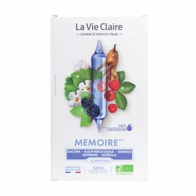 Mémoire - 20 ampoules bio