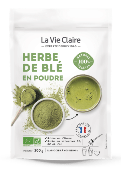 Herbe de blé bio