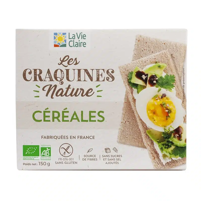 Tartines craquantes multicéréales bio