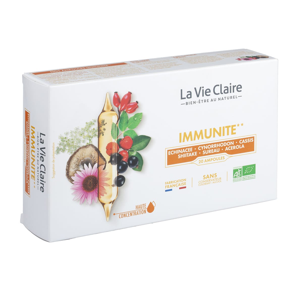 Immunité - 20 ampoules bio