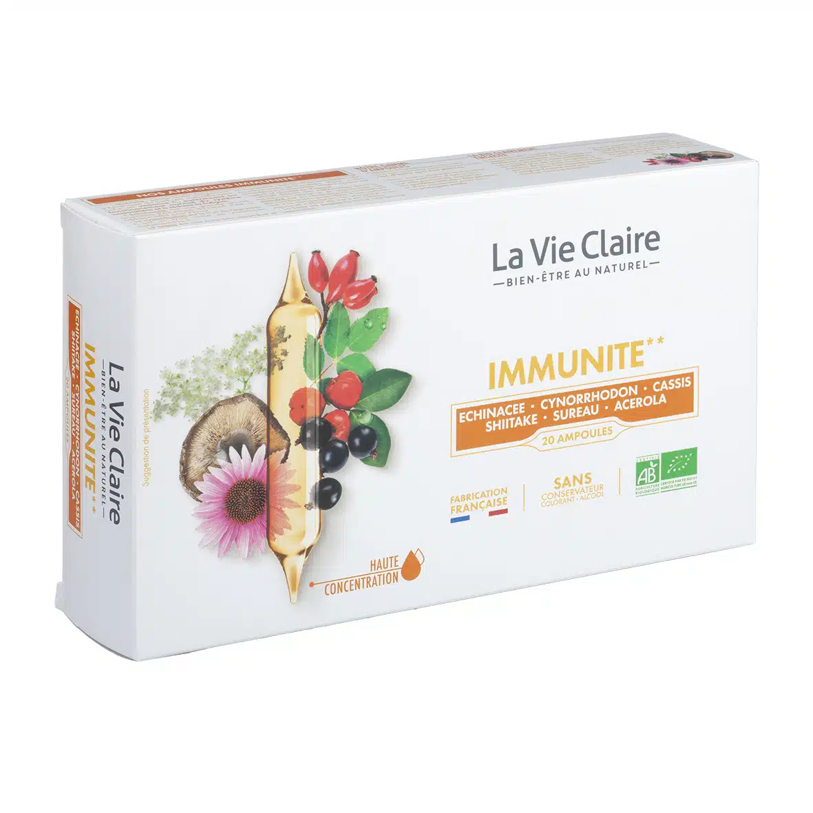 Immunité - 20 ampoules bio
