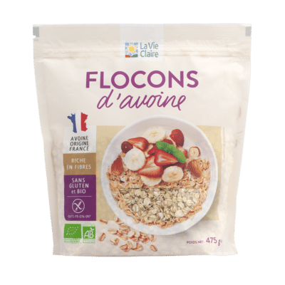Flocons d'avoine sans gluten