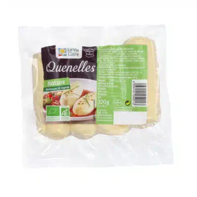 Quenelles nature bio