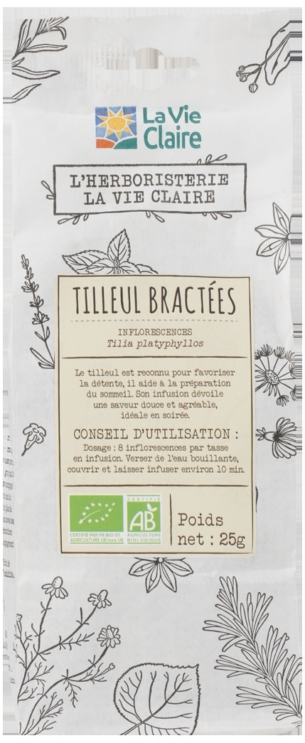 Tilleul bractées bio