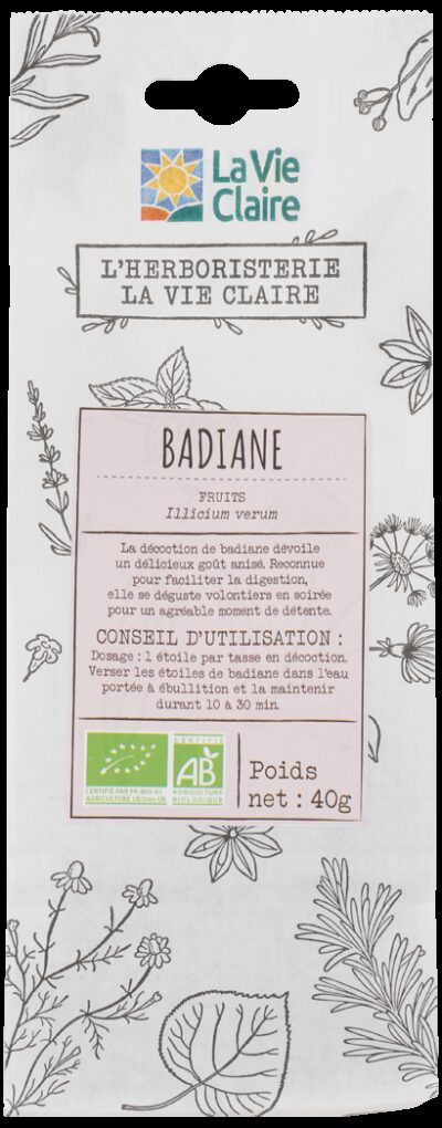 Badiane fruits bio