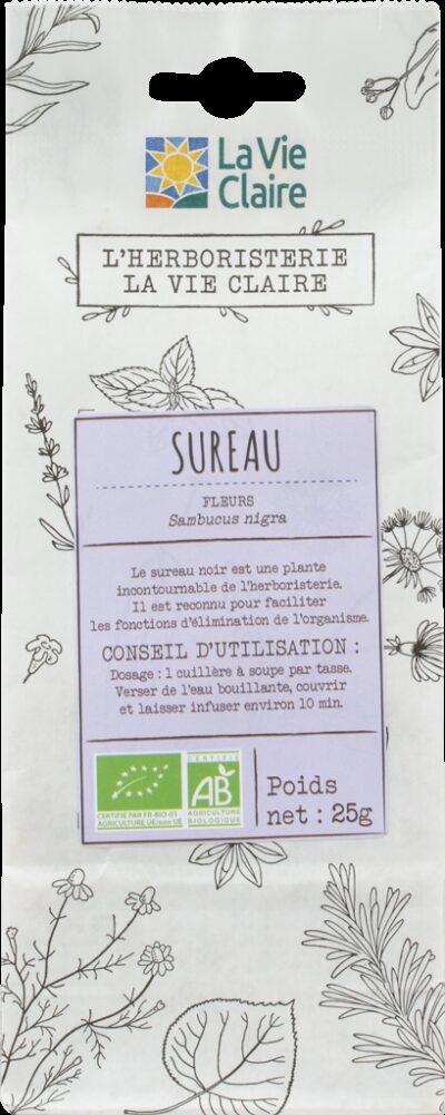 Sureau fleurs bio