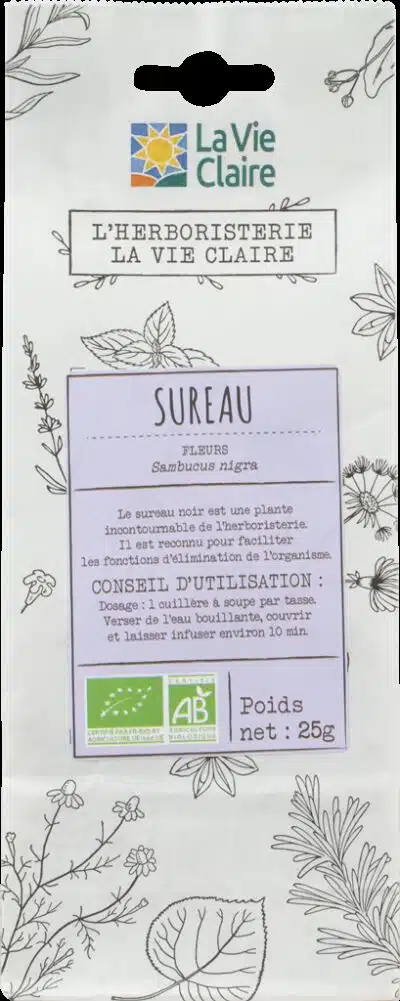 Sureau fleurs bio