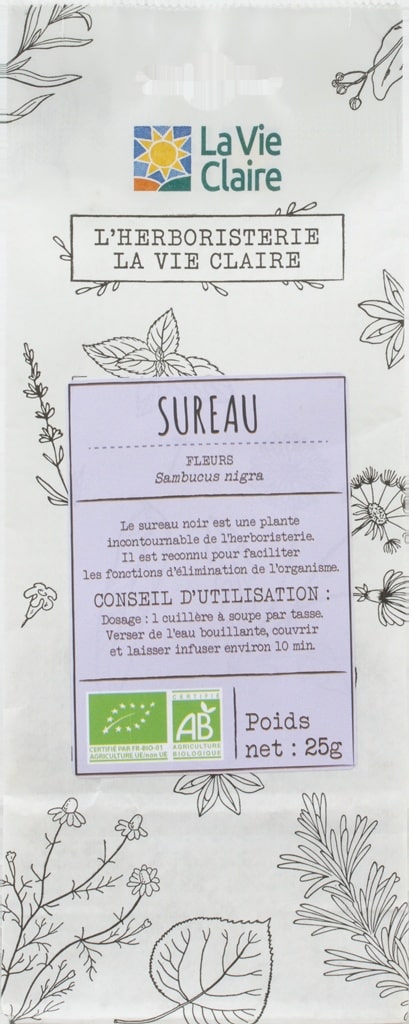 Sureau fleurs bio