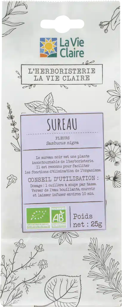 Sureau fleurs bio