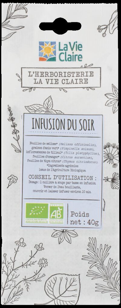 Infusion soir bio