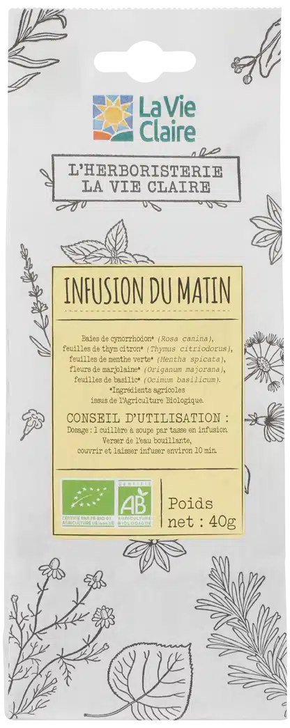 Infusion matin bio