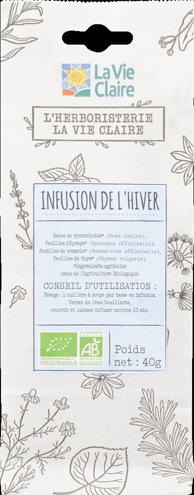 Infusion de l'hiver bio
