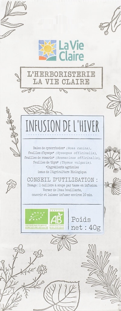 Infusion de l'hiver bio