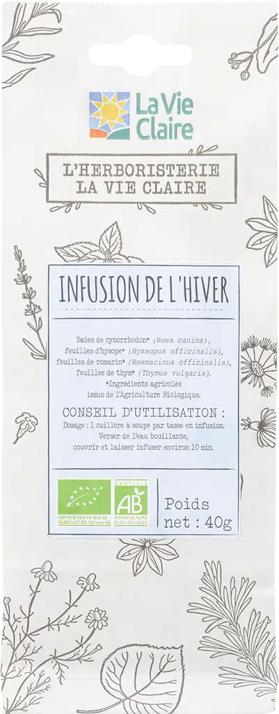 Infusion de l'hiver bio