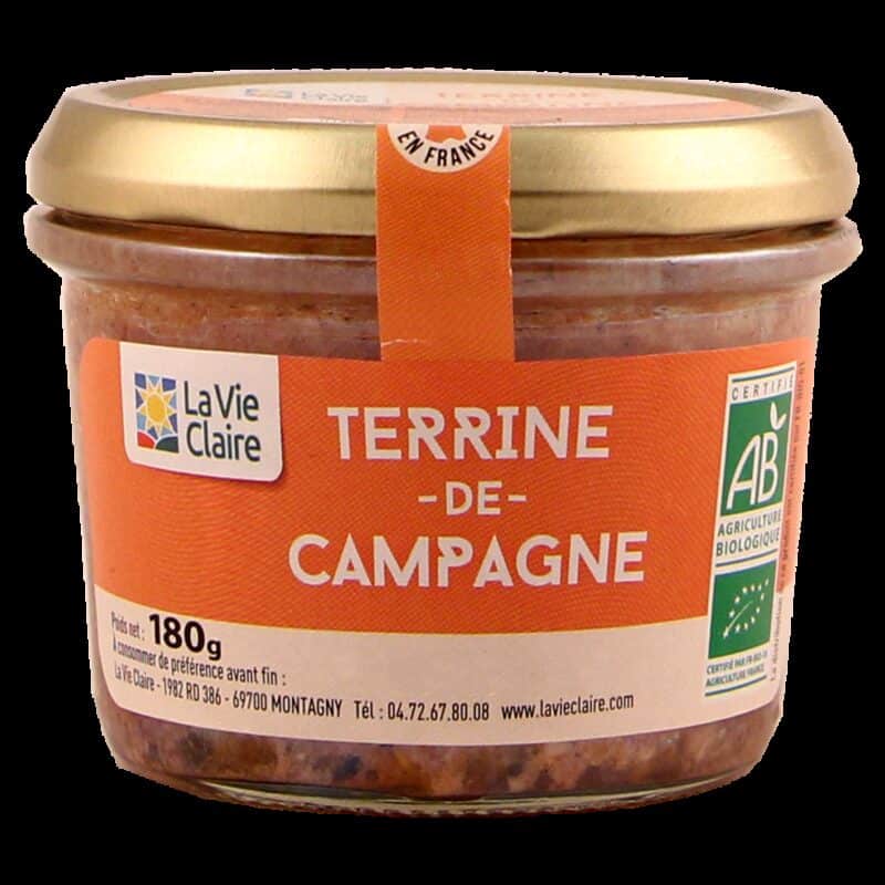 Terrine de campagne bio