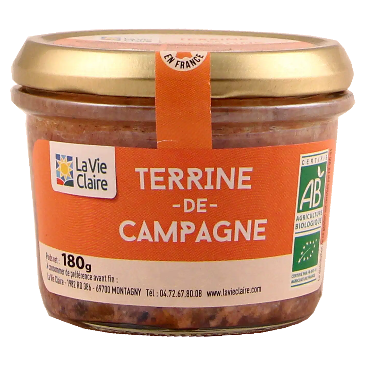 Terrine de campagne bio