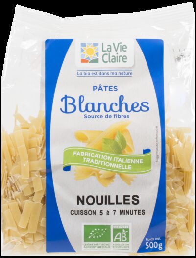 Nouilles blanches bio