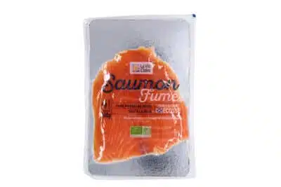SAUMON FUME BIO 4T 140G