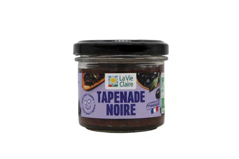 Tapenade noire bio.