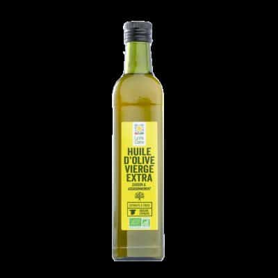 Huile d'olive vierge extra issue de l'agriculture biologique